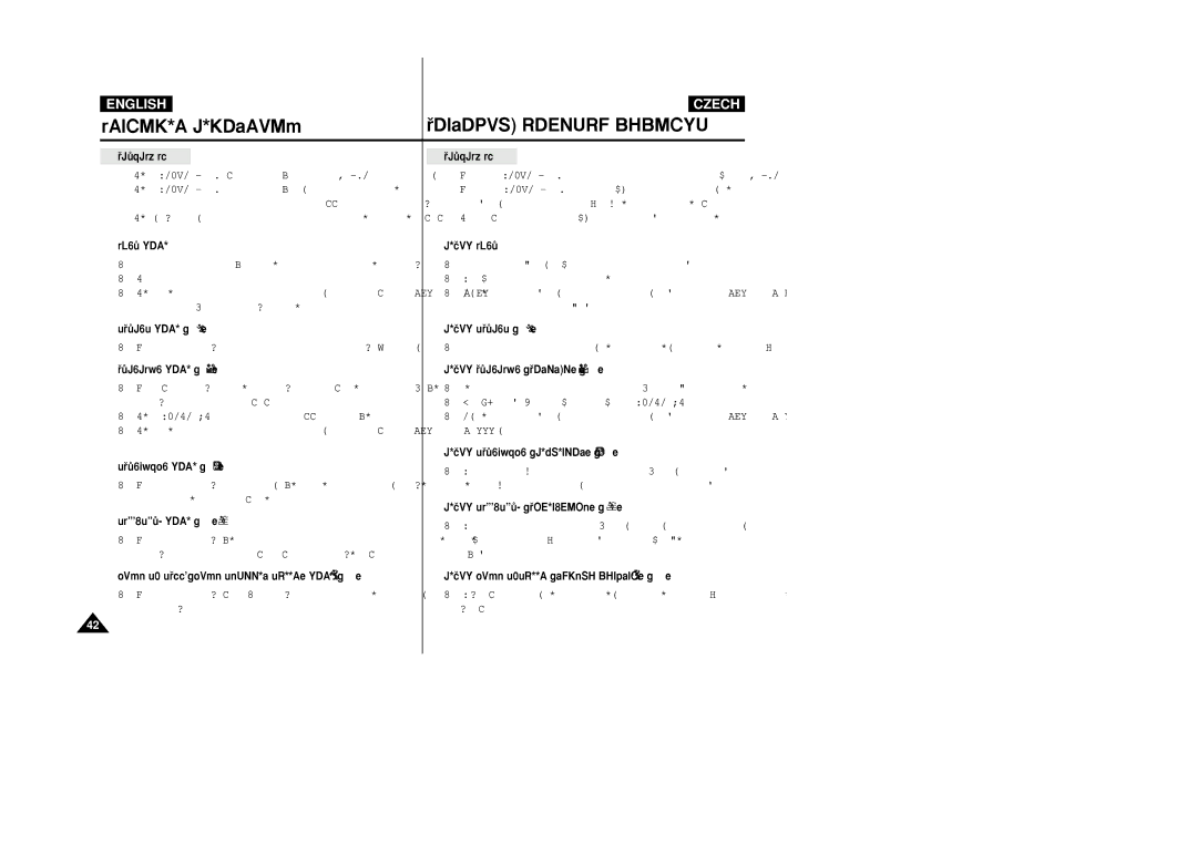 Samsung VP-D21i, VP-D20i manual Program AE 