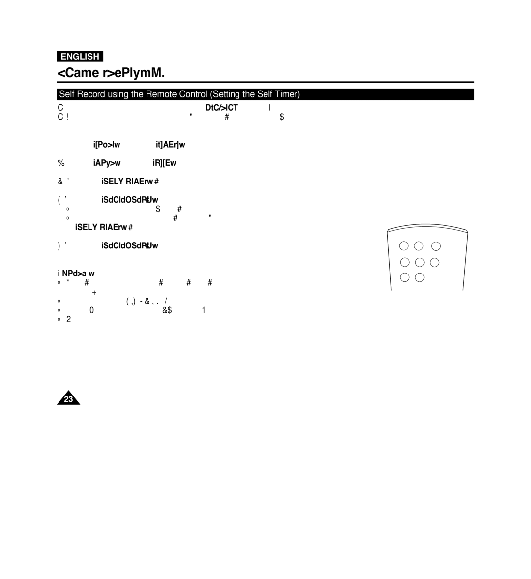 Samsung VP-D965Wi manual Basic Recording 