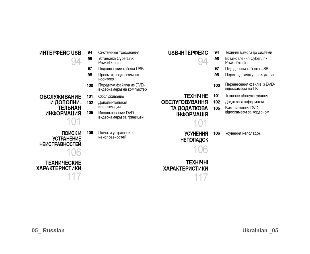 Samsung VP-DX10/XER, VP-DX10/XEK Обслуживание И ДОПОЛНИ- Тельная Информация, Неполадок, Поиск И Устранение Неисправностей 