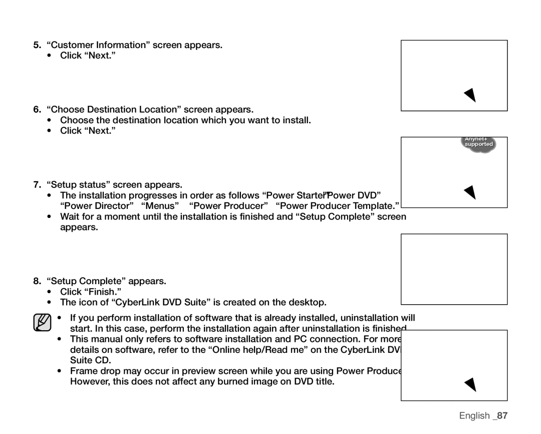 Samsung VP-HMX10N, VP-HMX10ED, VP-HMX10CN, VP-HMX10A user manual English 