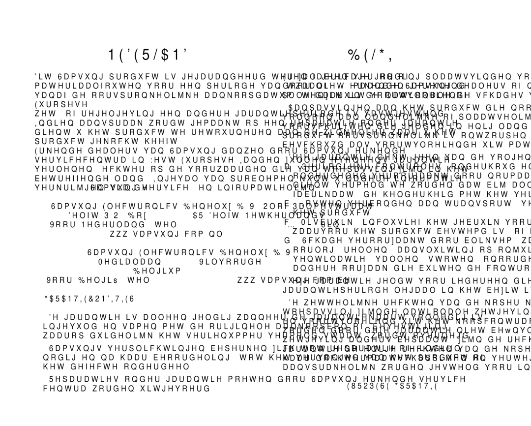 Samsung VP-HMX10C/XEF, VP-HMX10/XEF manual Nederland, Deze garantie dekt geen van de volgende zaken 