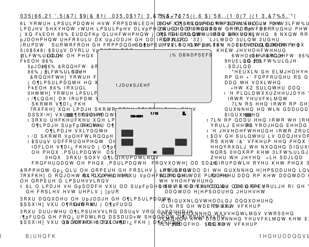 Samsung VP-HMX10C/XEF manual 83French, Verbind. in op PictBridge, Réglez USB ConnectConnexion, USB à PictBridge. page 