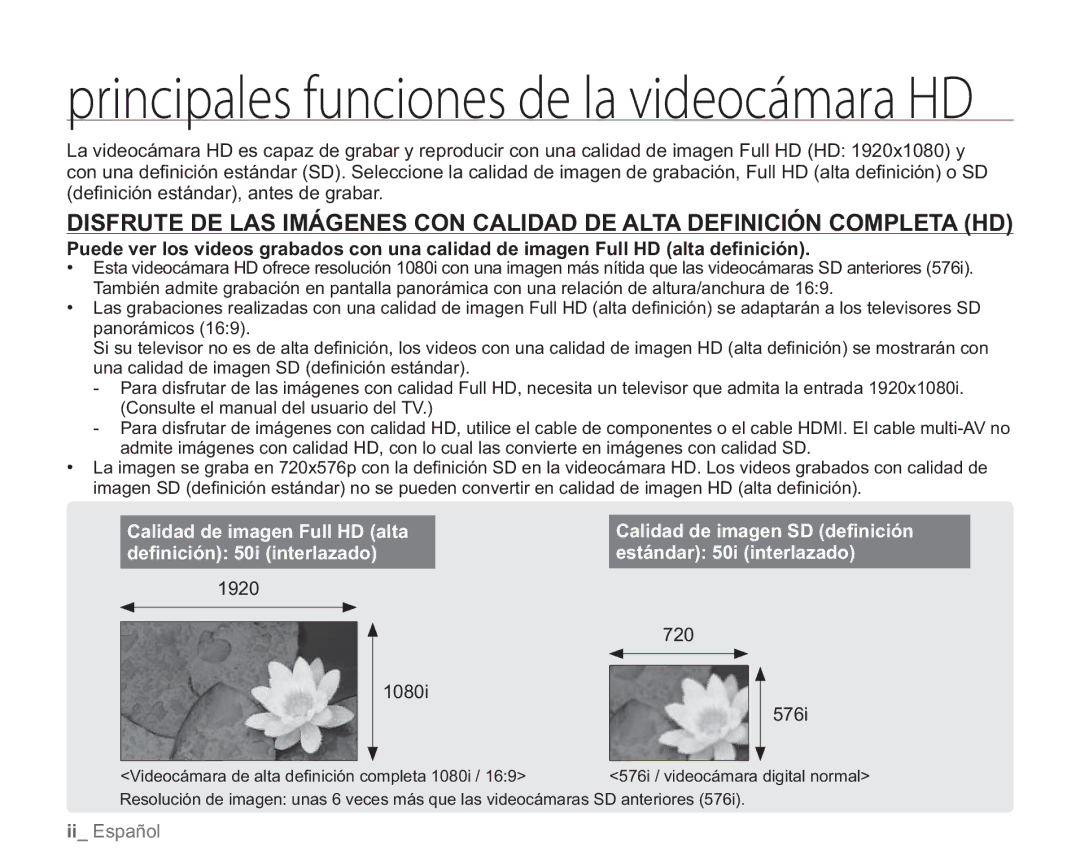 Samsung VP-HMX20C/EDC, VP-HMX20C/CAN manual QsjodjqbmftGvodjpoftEfMbWjefpdènbsb% 