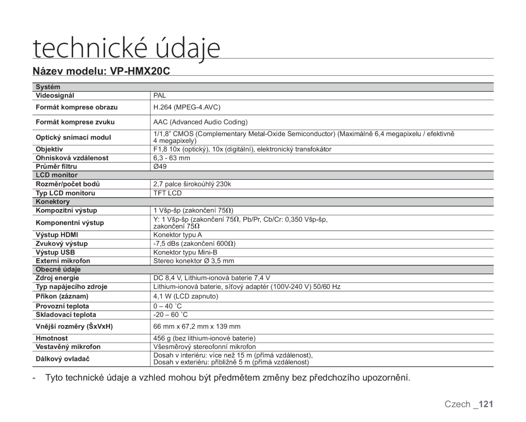 Samsung VP-HMX20C/XEU, VP-HMX20C/EDC manual UfdiojdlïÞebkf 