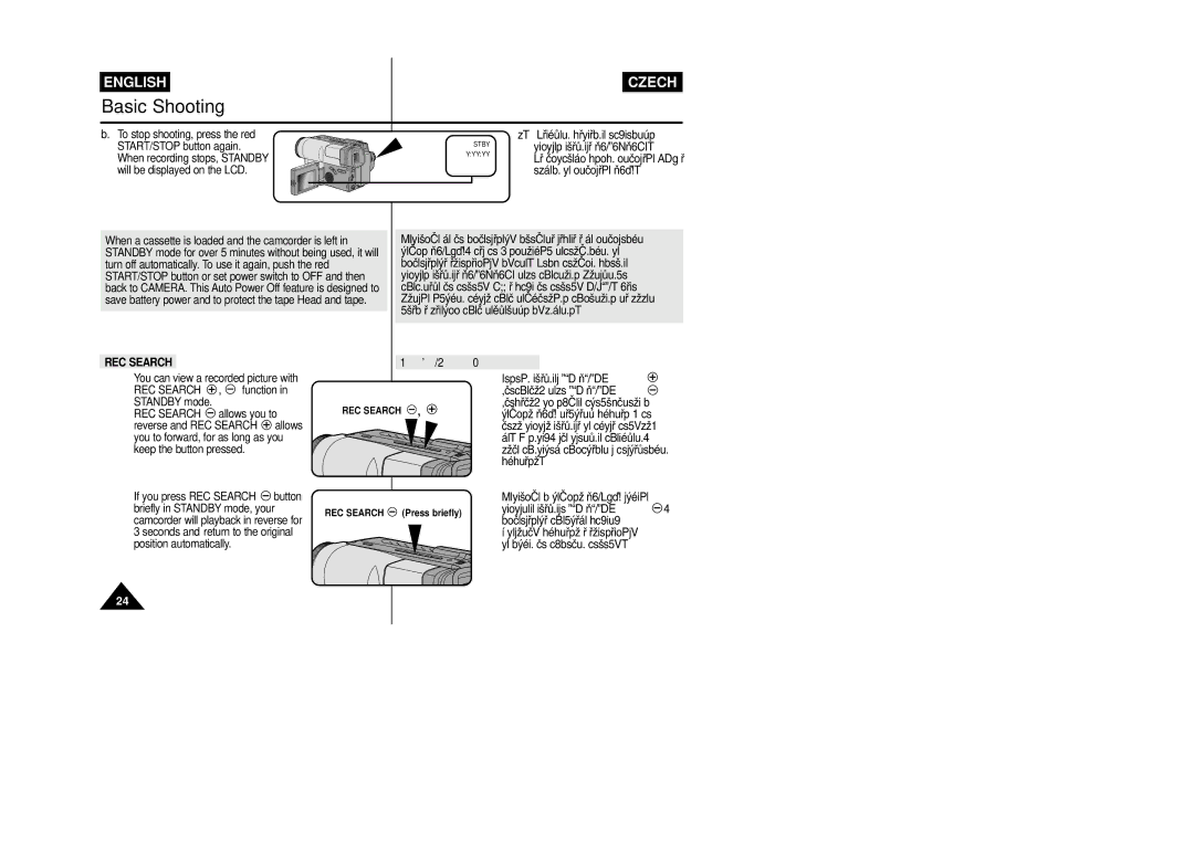 Samsung VP-L800/XEE manual Funkce Edit Najdi záznam 