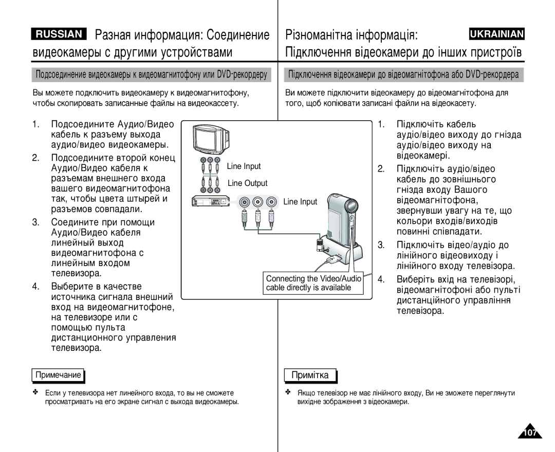 Samsung VP-M105R/XEV, VP-M105B/XEC, VP-M105S/XEV, VP-M110S/XEV, VP-M110B/XEV manual ‚¥‰Âóï‡„Ì¥Úóùóì‡, Ôó‚Ëìì¥ Òô¥‚Ô‡‰‡Úë 