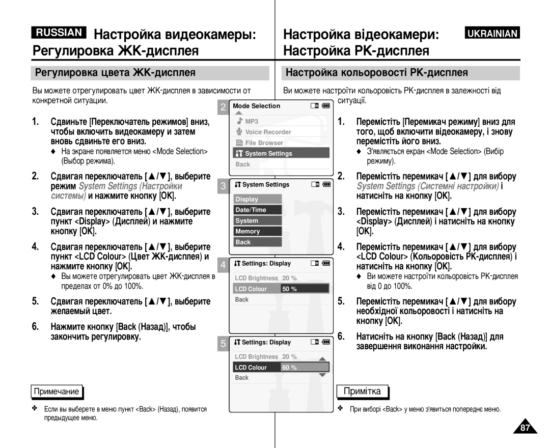 Samsung VP-M110S/XEV, VP-M105B/XEC manual Íóìíâúìóè Òëúû‡ˆëë Òëúû‡ˆ¥ª, ˚·Ó Âêëï‡, ÈÂÂÏ¥ÒÚ¥Ú¸ ÔÂÂÏËÍ‡˜ / ‰Îﬂ ‚Ë·ÓÛ 