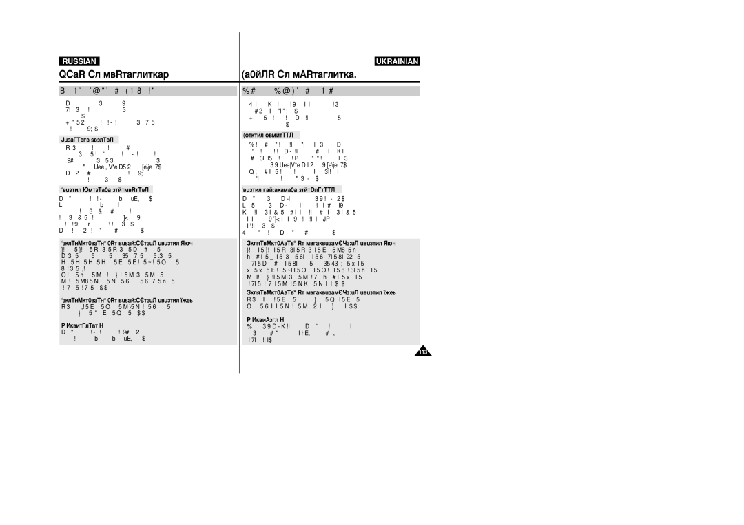 Samsung VP-M110R/XEV manual ÌıÓ‰ Á‡ ‚Ë‰ÂÓÍ‡ÏÂÓÈ, Àòôóî¸Áó‚‡Ìëâ ‚‡¯Âè ‚Ë‰Âóí‡Ïâ˚ Á‡ „‡Ìëˆâè 