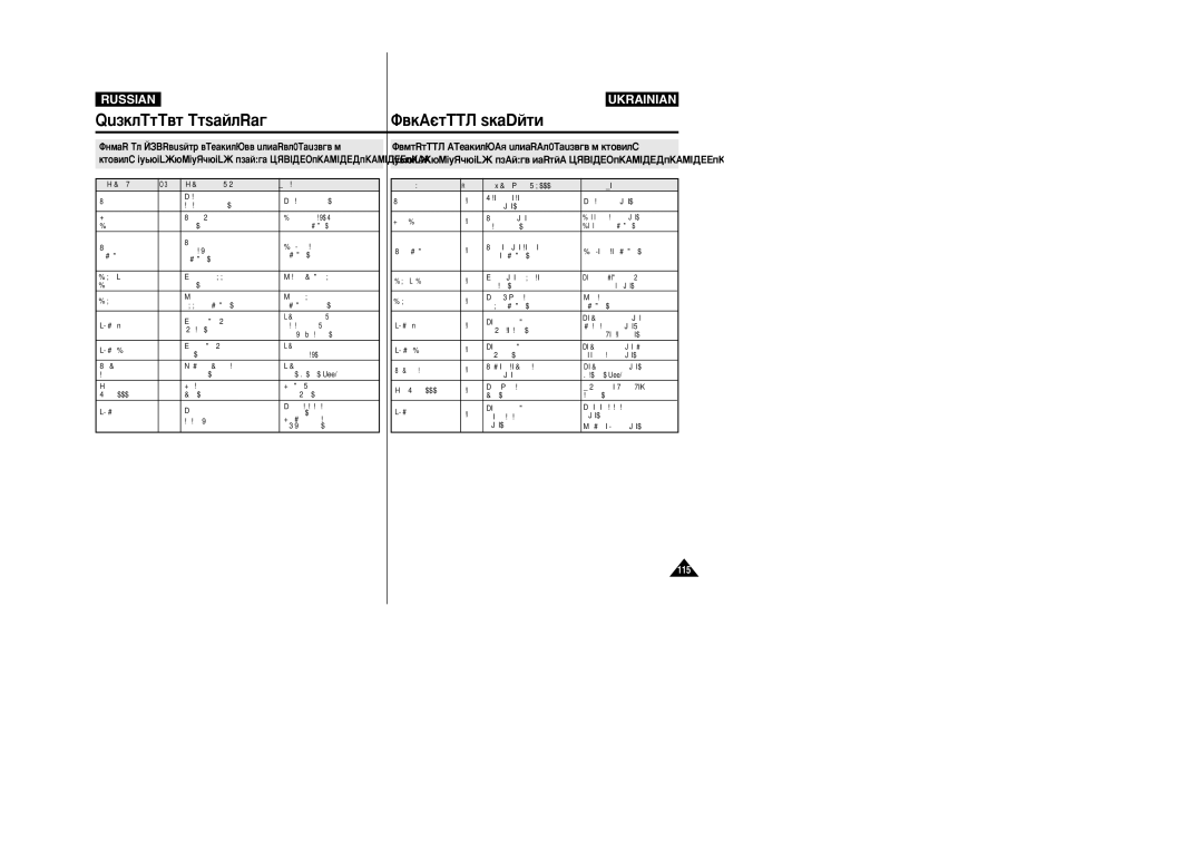 Samsung VP-M110R/XEV manual ÌÒÚ‡ÌÂÌËÂ ÌÂÔÓÎ‡‰ÓÍ ÇË¥¯ÂÌÌﬂ ÔÓ·ÎÂÏ, ÇË‚Â‰ÂÌÌﬂ ¥ÌÙÓÏ‡ˆ¥ª Ò‡ÏÓ‰¥‡„ÌÓÒÚËÍË ‚ ÂÊËÏ‡ı 