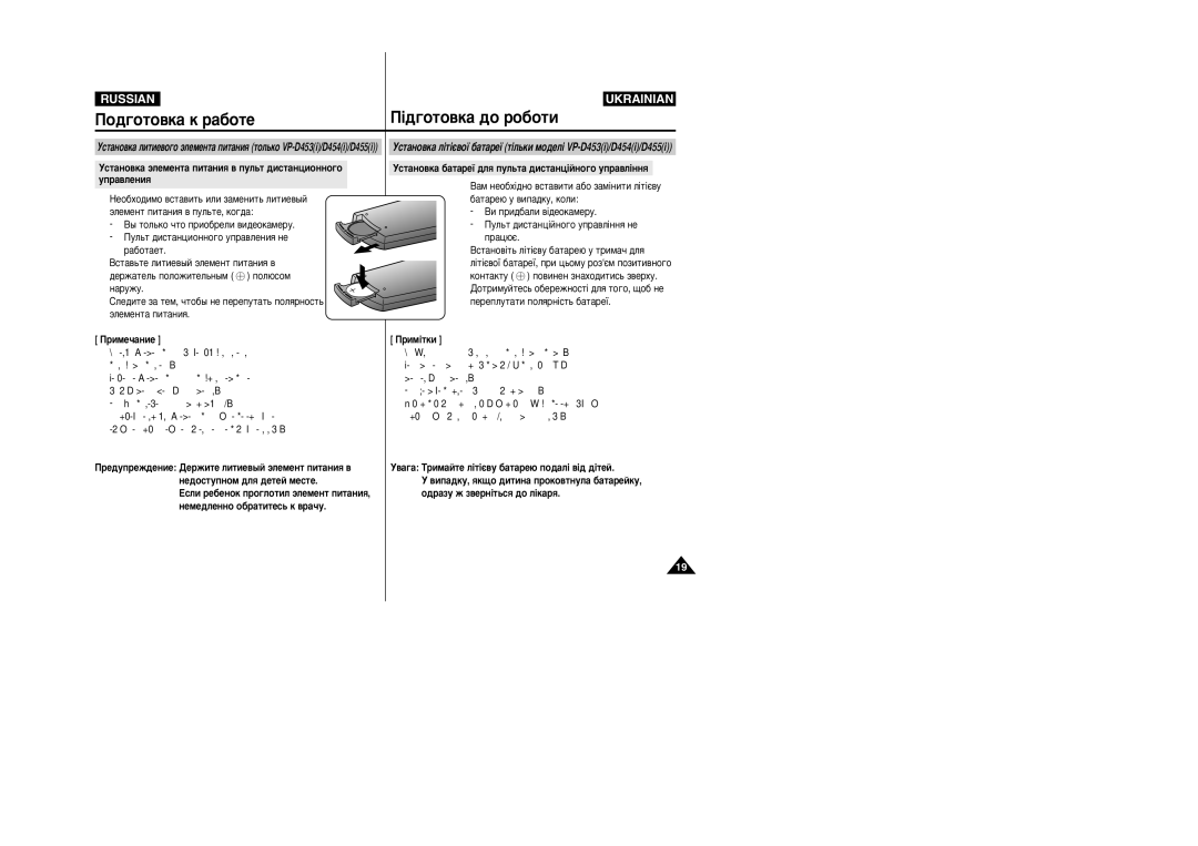 Samsung VP-M110R/XEV manual Ìâïâ‰Îâììó Ó·‡Úëúâò¸ Í ‚‡˜Û 