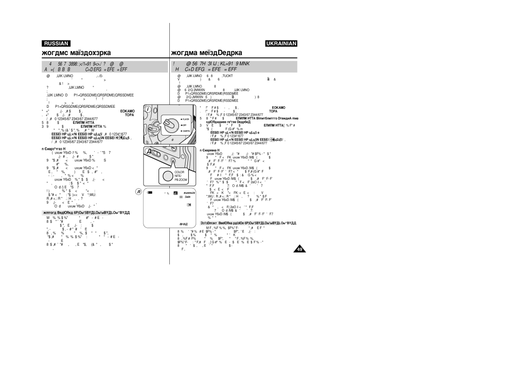 Samsung VP-M110R/XEV manual ÉÔ‡ÒÌÓ ÚÓÎ¸ÍÓ VP-D453i/D454i/D455i, ÒÎÛ˜‡Â ‚˚ Ïóêâúâ ÔÓÎÛ˜ËÚ¸ ÒÂ¸ÂÁÌ˚È ÓÊÓ„, ‡Úâë‡Îó‚ 