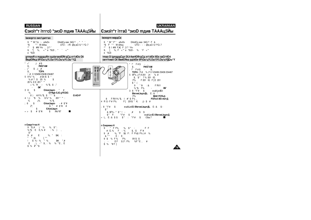 Samsung VP-M110R/XEV manual ËËÒÚÂÏÌ˚Â ÚÂ·Ó‚‡ÌËﬂ ËËÒÚÂÏÌ¥ ‚ËÏÓ„Ë 