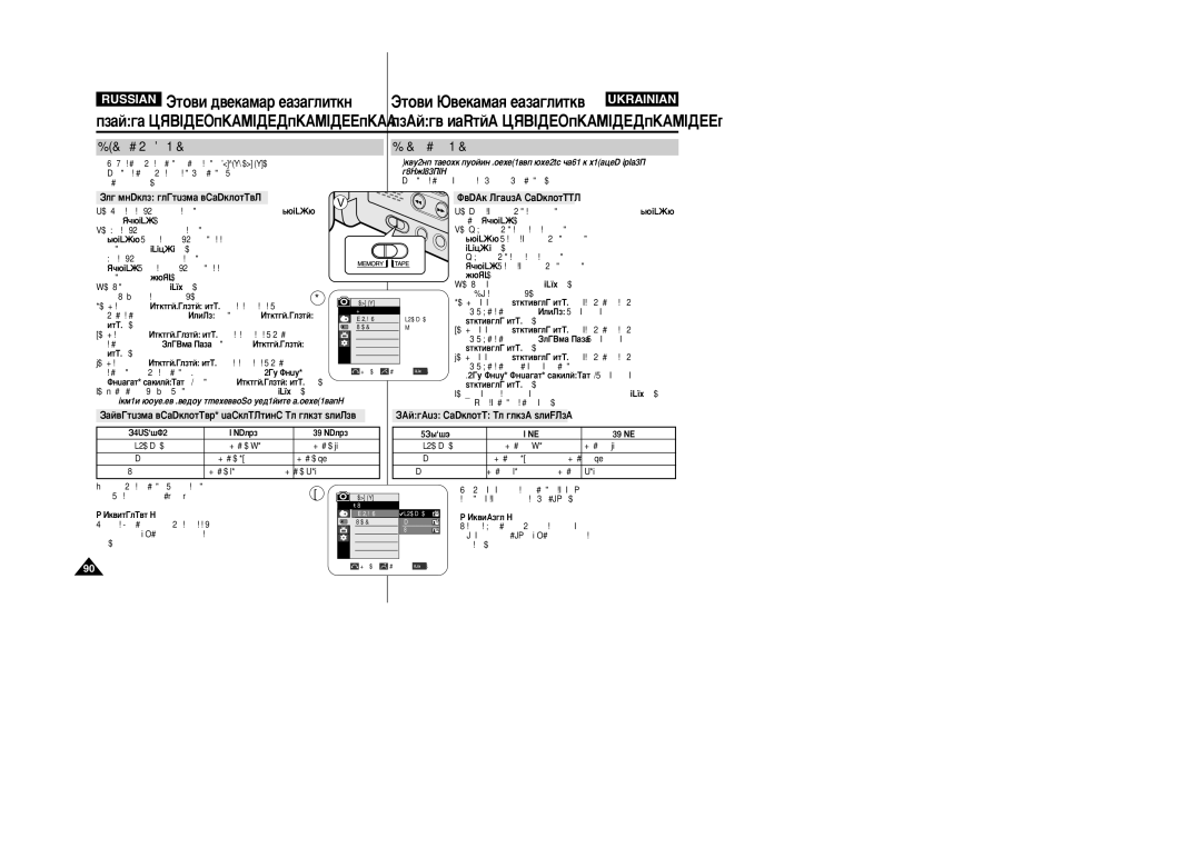 Samsung VP-M110R/XEV manual ˚·Ó Í‡˜ÂÒÚ‚‡ ËÁÓ·‡ÊÂÌËﬂ, ÇË·¥ ﬂÍÓÒÚ¥ ÁÓ·‡ÊÂÌÌﬂ, ‡Í ‚˚·‡Ú¸ Í‡˜ÂÒÚ‚Ó ËÁÓ·‡ÊÂÌËﬂ 