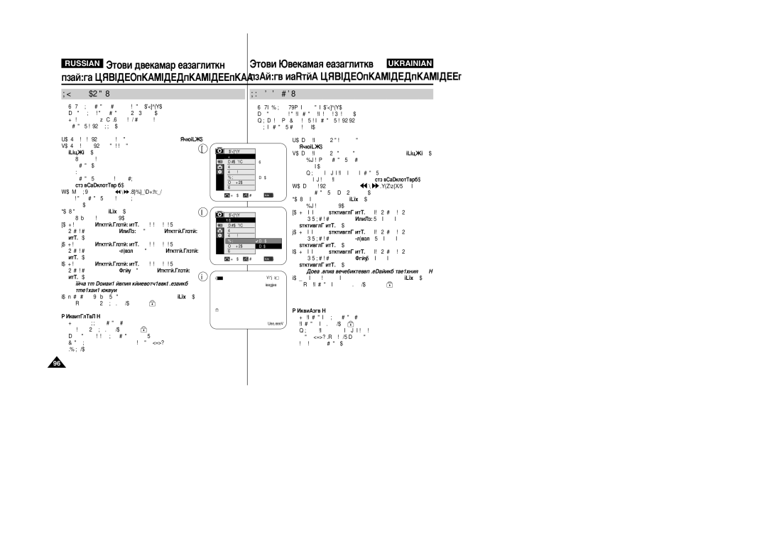 Samsung VP-M110R/XEV ‡˘ËÚ‡ ÓÚ ÒÎÛ˜‡ÈÌÓ„Ó ÒÚË‡ÌËﬂ ‡ıËÒÚ ‚¥‰ ‚ËÔ‡‰ÍÓ‚Ó„Ó ÒÚË‡ÌÌﬂ, Player Memory, Ëáó·‡Êâìëâ Óòú‡Ìì¥Ï 