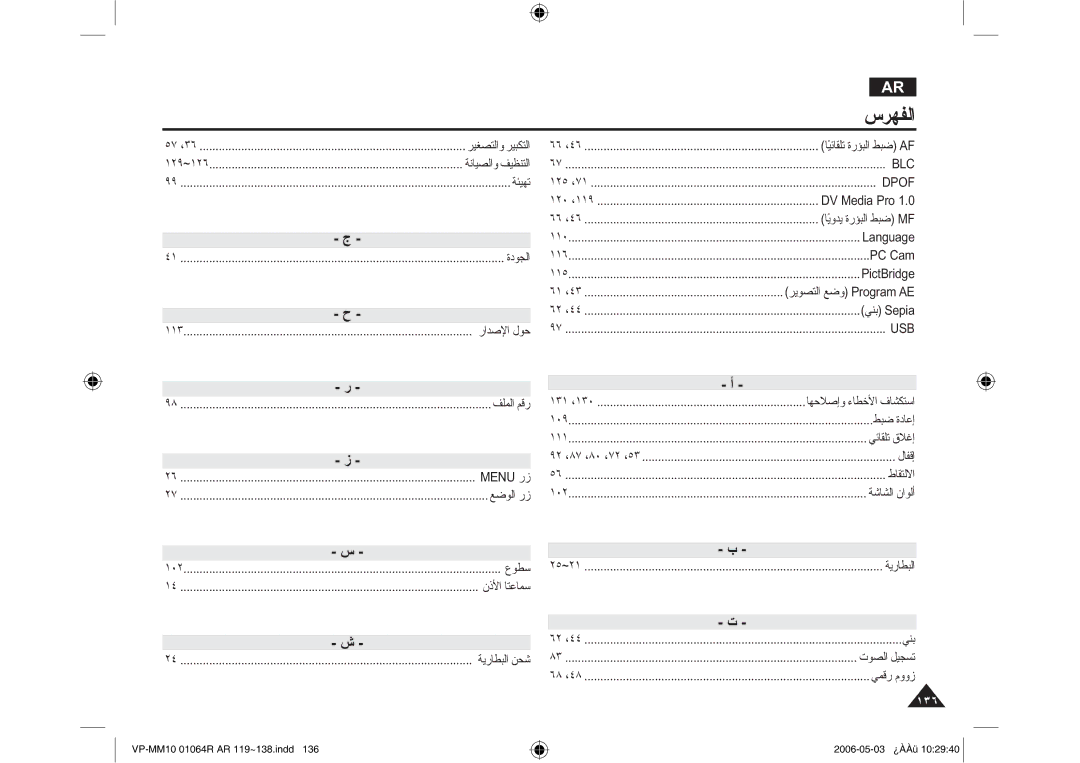 Samsung VP-MM11S/CHN, VP-MM11S/AND, VP-MM11S/MEA manual ΑήϬϔϟ 