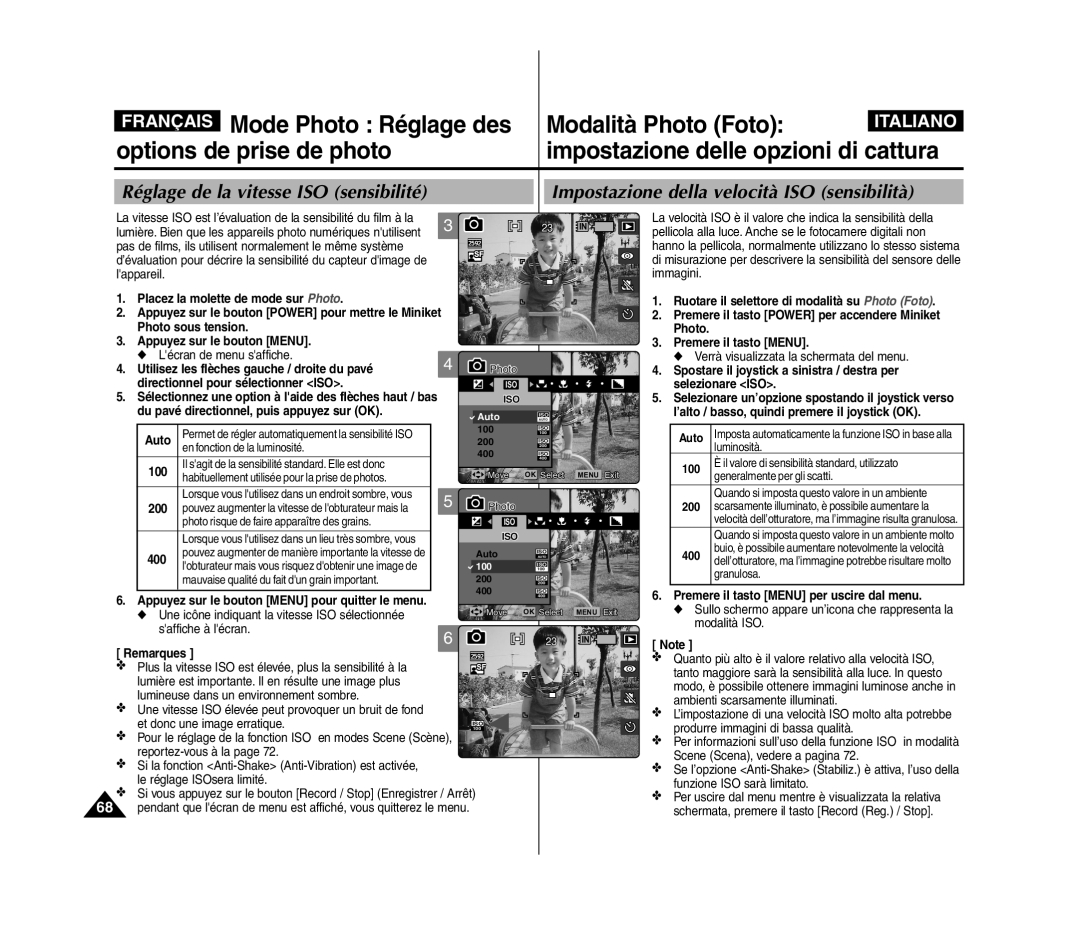 Samsung VP-MM11S/XEF, VP-MM11S/XET, VP-MM12S/XET, VP-MM12BL/XET manual 100, 200, 400, Remarques, Et donc une image erratique 