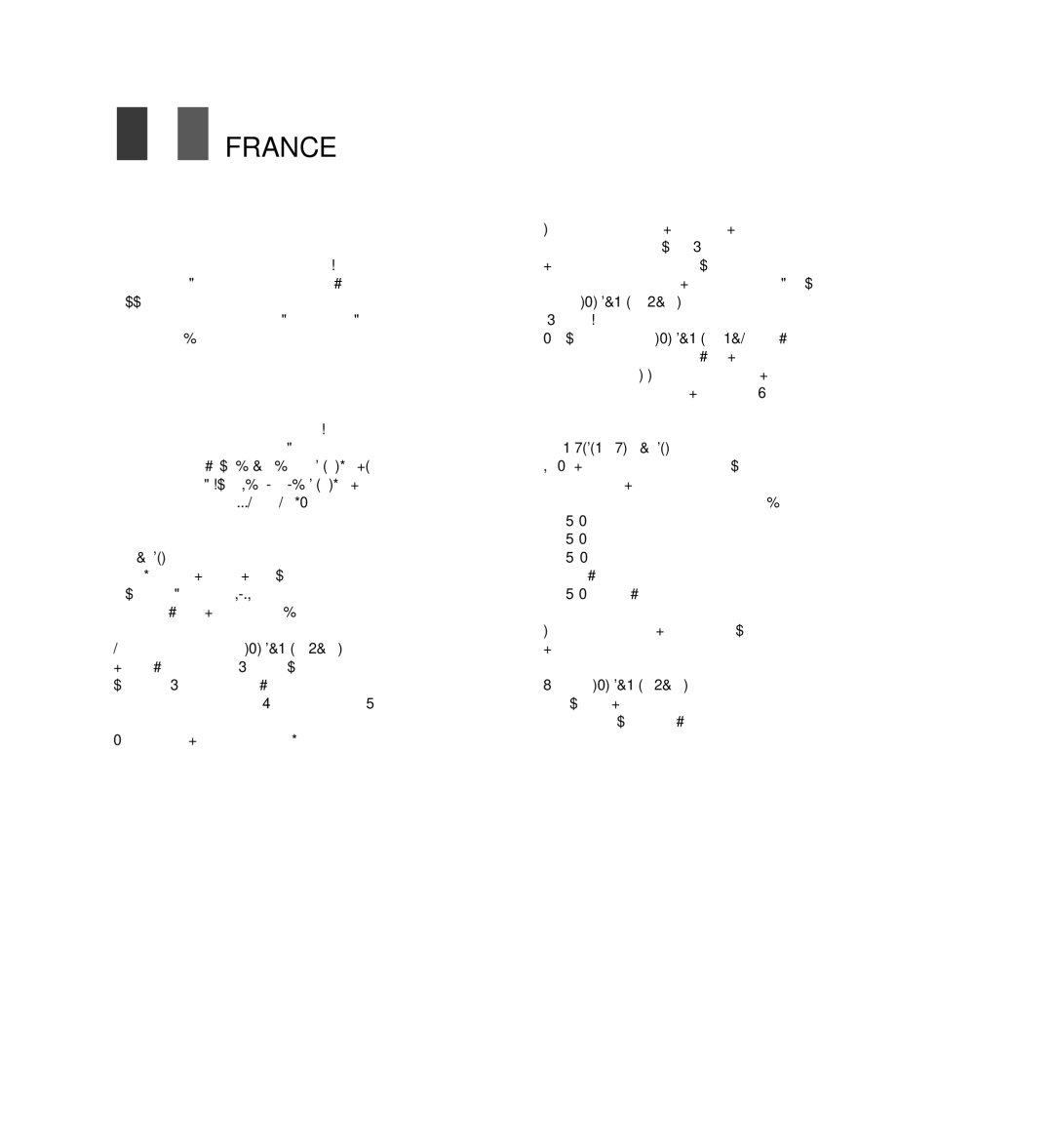 Samsung VP-MM11S/XEF manual France 