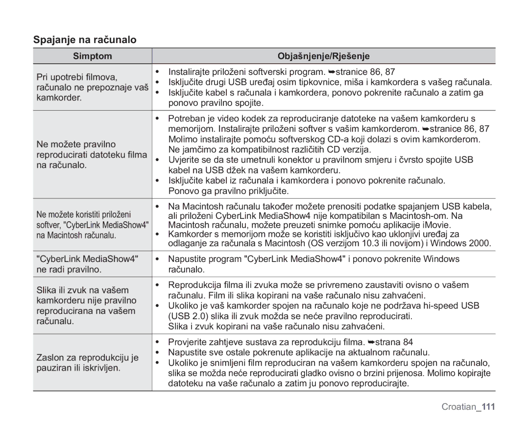 Samsung VP-MX20CH/EDC, VP-MX20R/EDC, VP-MX20/EDC, VP-MX20C/EDC, VP-MX20L/EDC manual 6SDMDQMHQDUDþXQDOR, 3ULXSRWUHEL¿OPRYD 