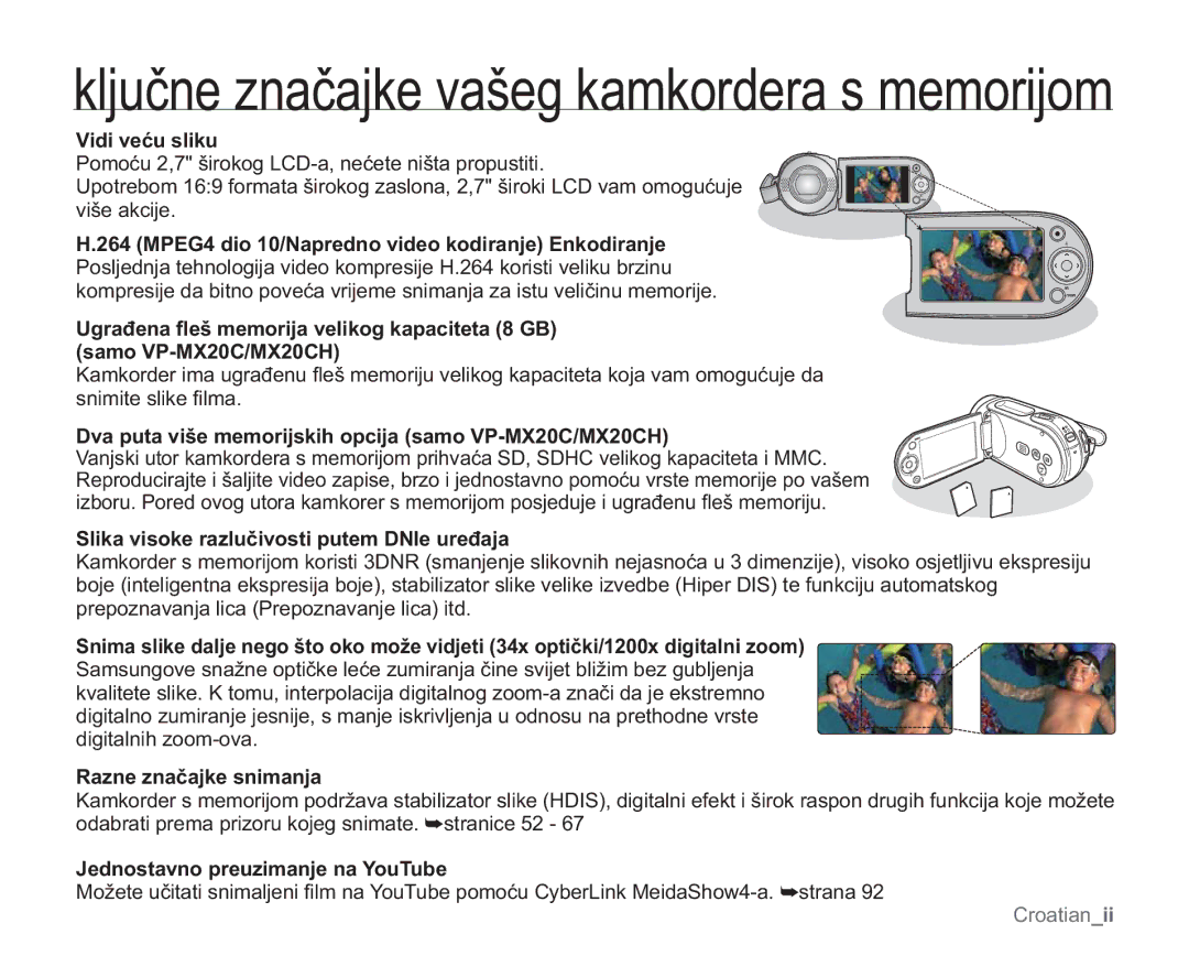 Samsung VP-MX20C/EDC, VP-MX20/EDC +03*GLR1DSUHGQRYLGHRNRGLUDQMHQNRGLUDQMH, HGQRVWDYQRSUHXLPDQMHQDRX7XEH 