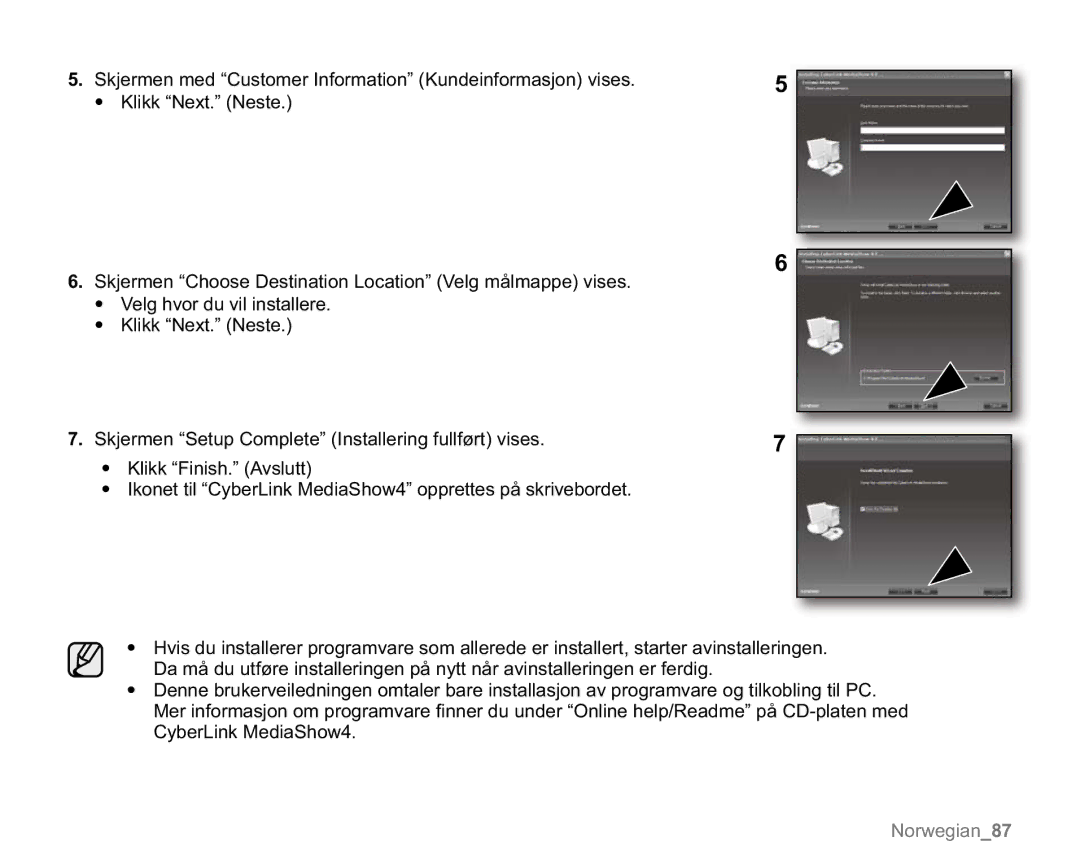 Samsung VP-MX20H/EDC, VP-MX20R/EDC, VP-MX20/EDC, VP-MX20L/EDC, VP-MX20/XEU manual OLNN³1HW´1HVWH, OLNN³LQLVK´$YVOXWW 