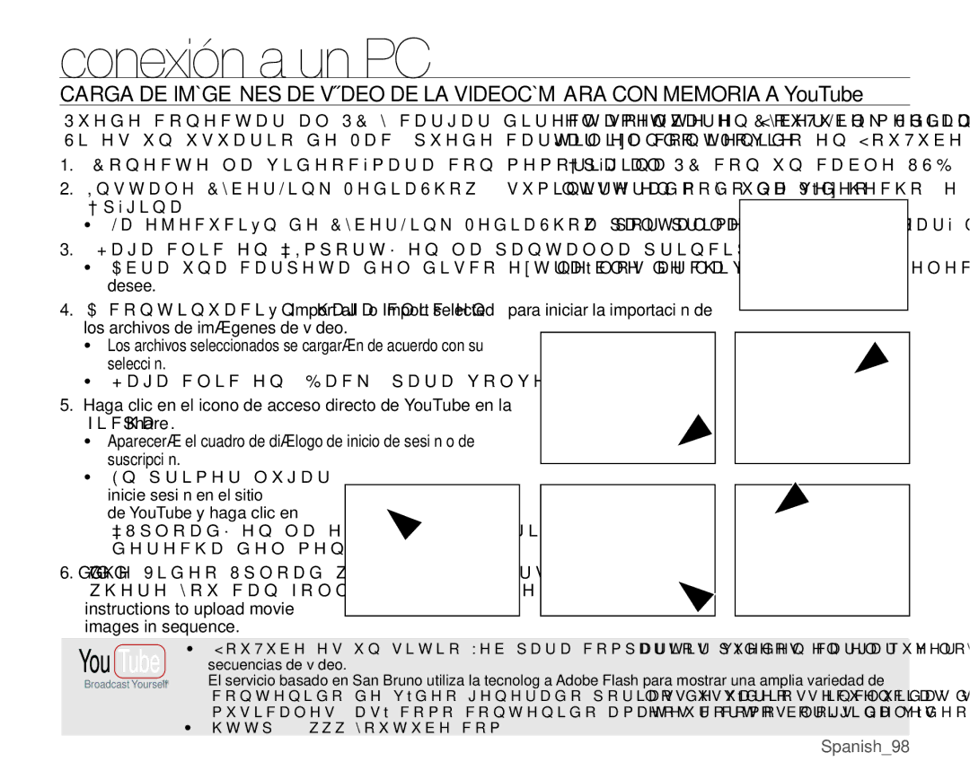 Samsung VP-MX25E/EDC manual +DJDFOLFHQ³,PSRUW´HQODSDQWDOODSULQFLSDO, +DjdFolfHq%DfnSdudYroyhuDoLqlflr 