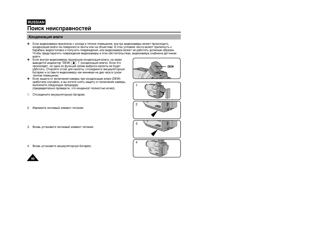 Samsung VP-W95D/XEV manual ÄÓÌ‰ÂÌÒ‡ˆËﬂ ‚Î‡„Ë, Úâôîóï ÔÓÏÂ˘ÂÌËË 