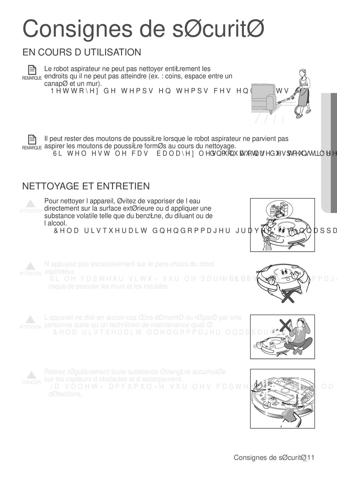 Samsung VR10F53TBCG/EF, VR10F53TBDB/EF manual Nettoyage ET Entretien, 1HWWR\HGHWHPSVHQWHPSVFHVHQGURLWV 