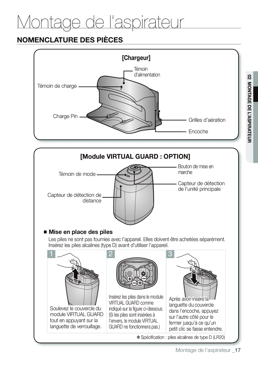 Samsung VR10F53TBDR/EF, VR10F53UBAK/EF manual KDUJH3LQ 