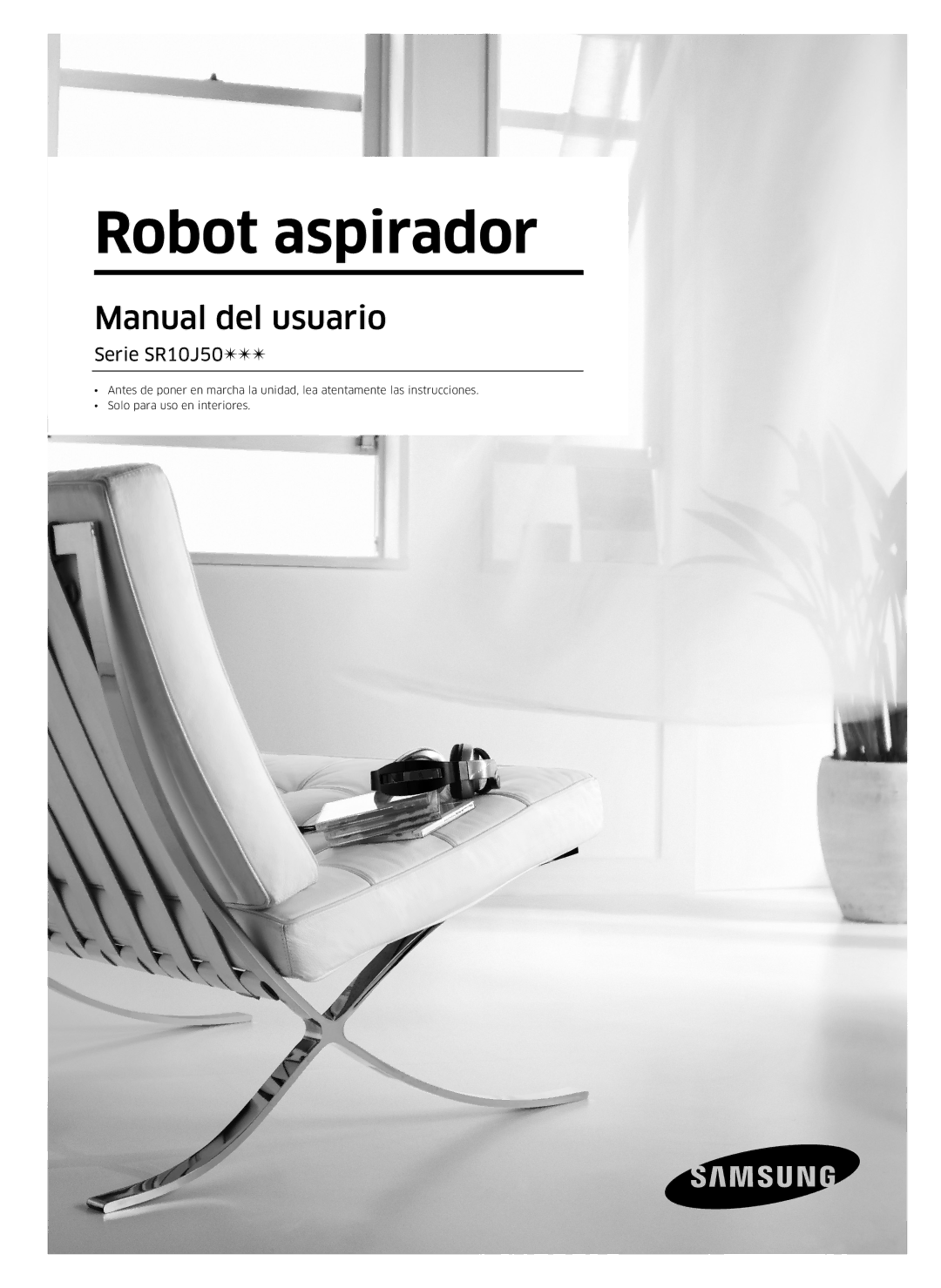 Samsung VR10J5054UD/ET, VR10J5010UA/ET, VR10J5034UC/ET manual Robot aspirador 