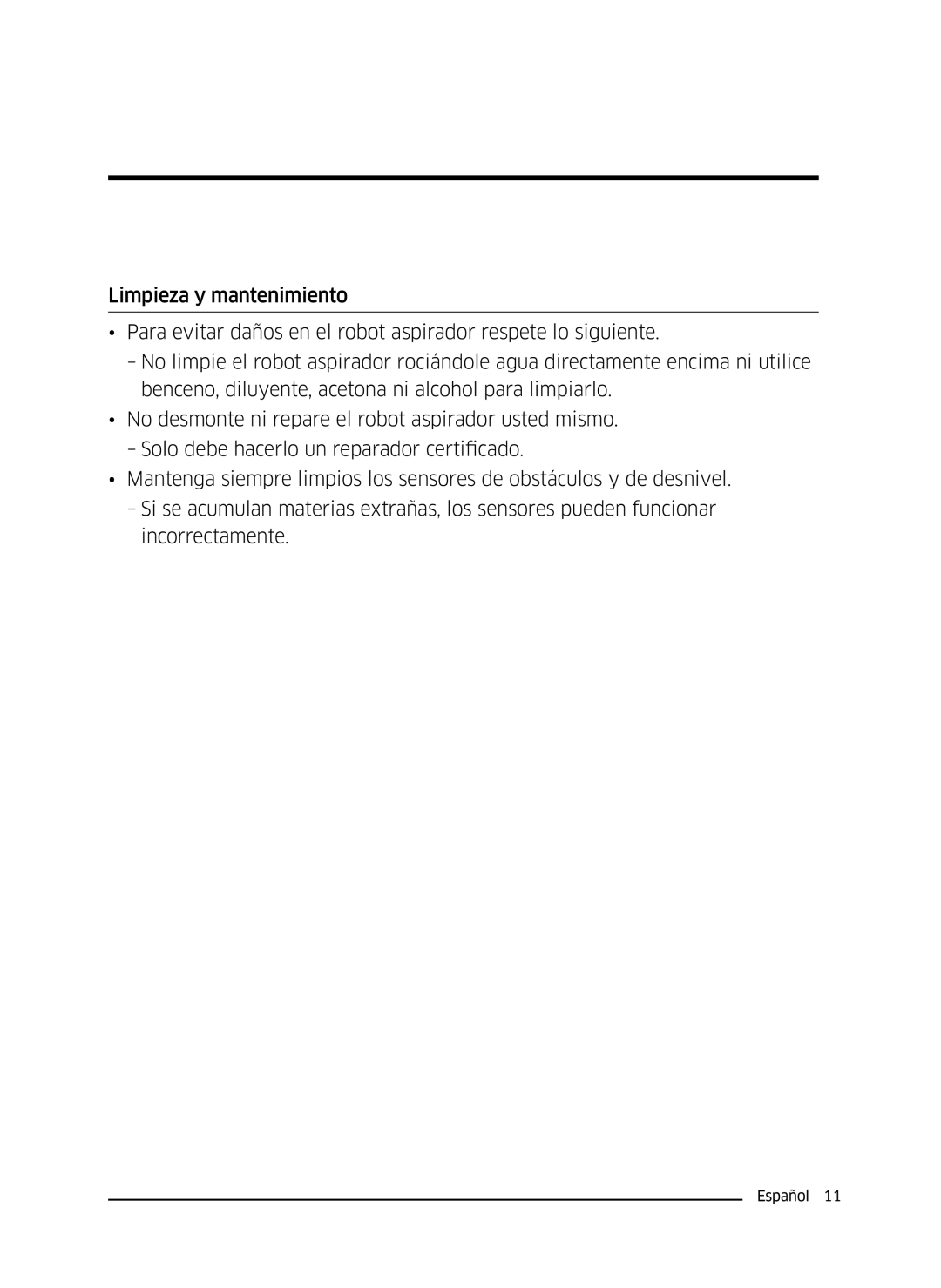 Samsung VR10J5034UC/ET, VR10J5010UA/ET, VR10J5054UD/ET manual Preparación 