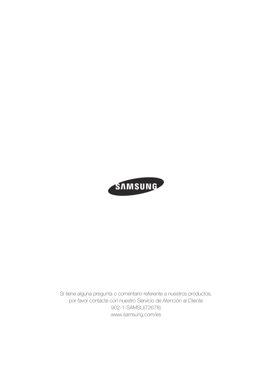 Samsung VR20H9050UW/ET manual 