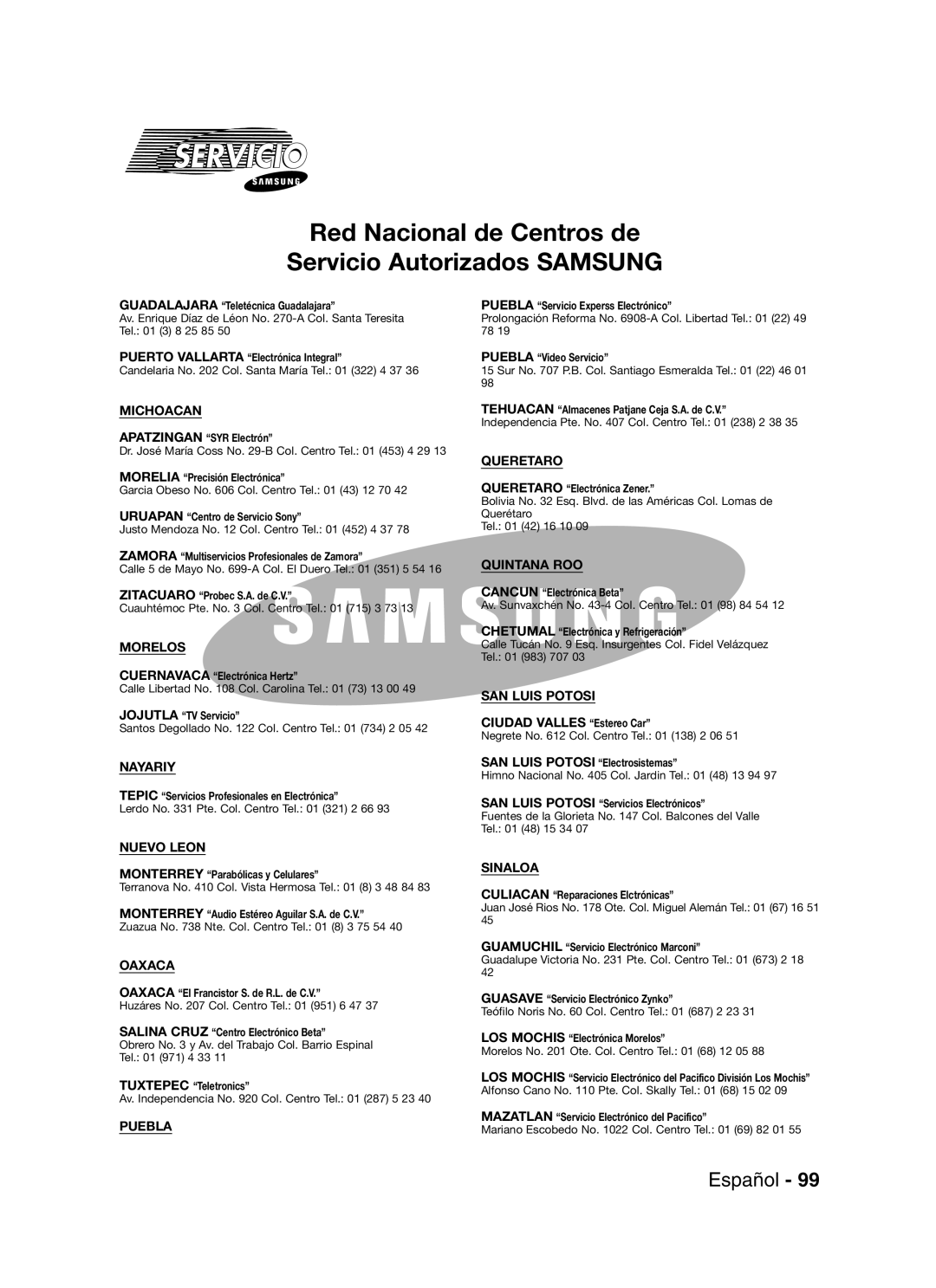 Samsung VR330 manual Nayariy 