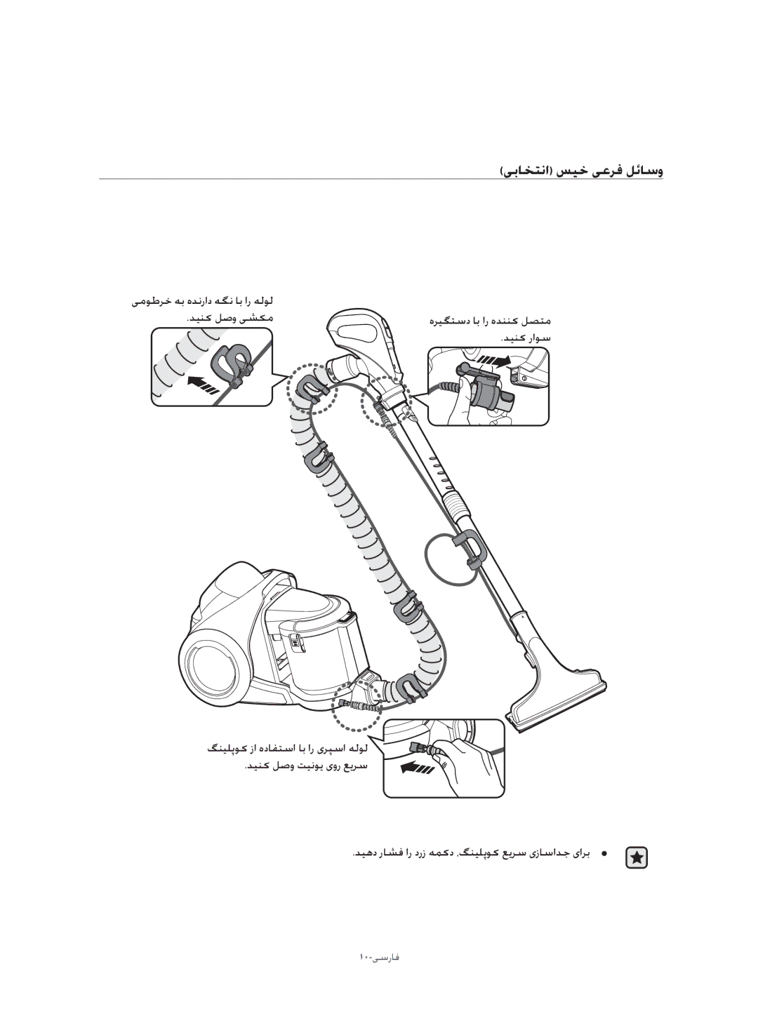 Samsung VW17H9090HC/HC manual یباختنا سیخ یعرف لئاسو 