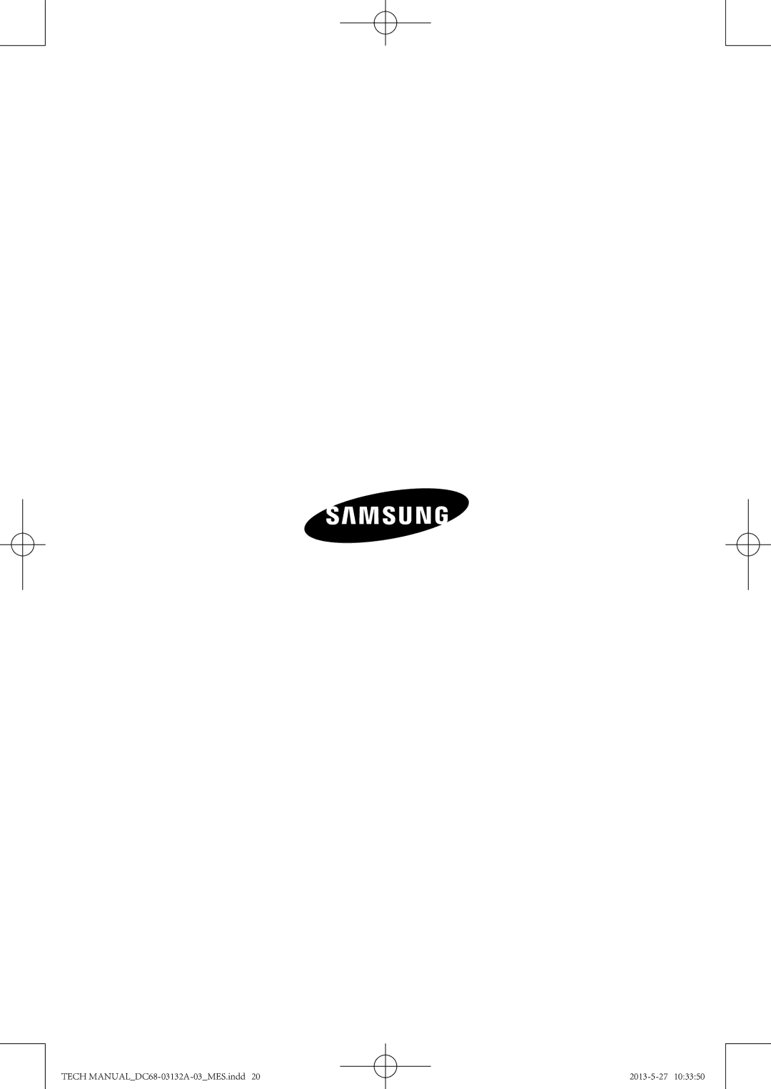 Samsung WA456DRHDWR, WA400PJHDWR manual Tech MANUALDC68-03132A-03MES.indd 2013-5-27 