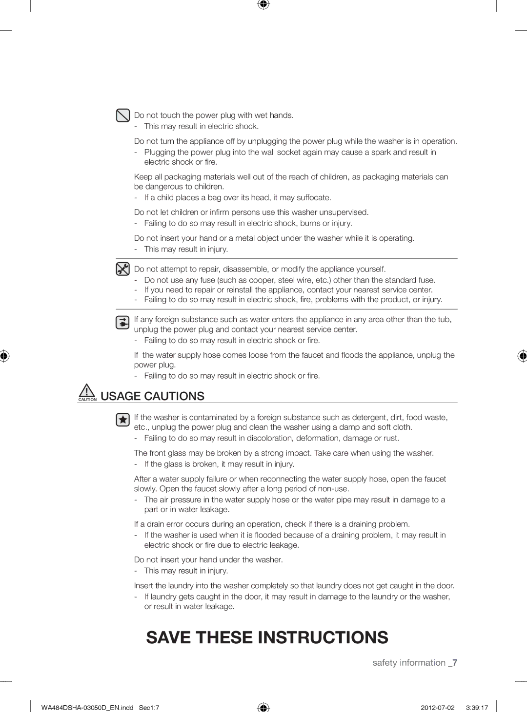 Samsung WA484DSHASU, WA484DSHAWR user manual WA484DSHA-03050DEN.indd Sec17 2012-07-02 