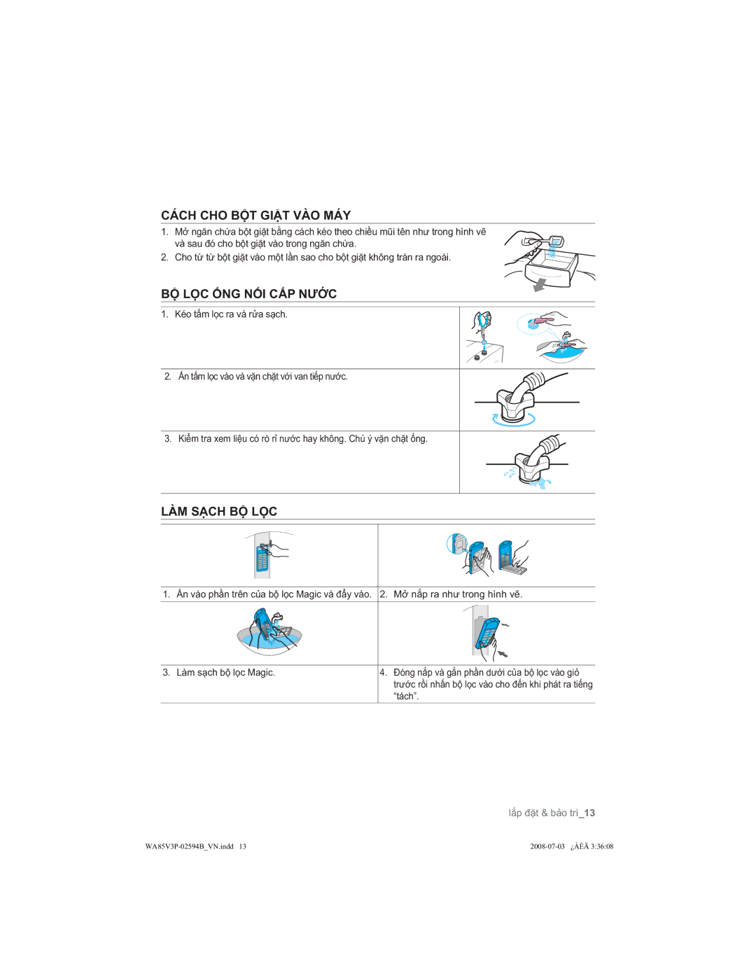 Samsung WA85V3PEC/XSV, WA90V3PEC/XSV manual +&+2%Ӝ7*,Һ79¬20È, /Ӑ&Ӕ1*1Ӕ,&Ҩ31ѬӞ, ¬06Ҥ&+%Ӝ/Ӑҕ 