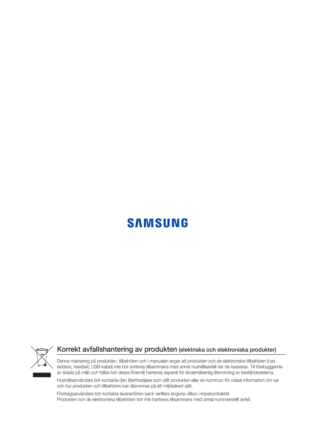 Samsung WAM1400/XE manual 