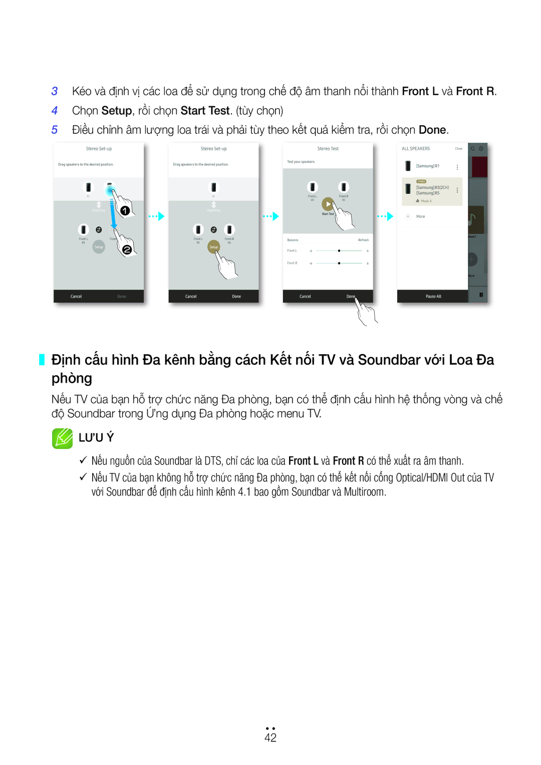 Samsung WAM1500/XV, WAM3500/XV manual Lưu Ý 