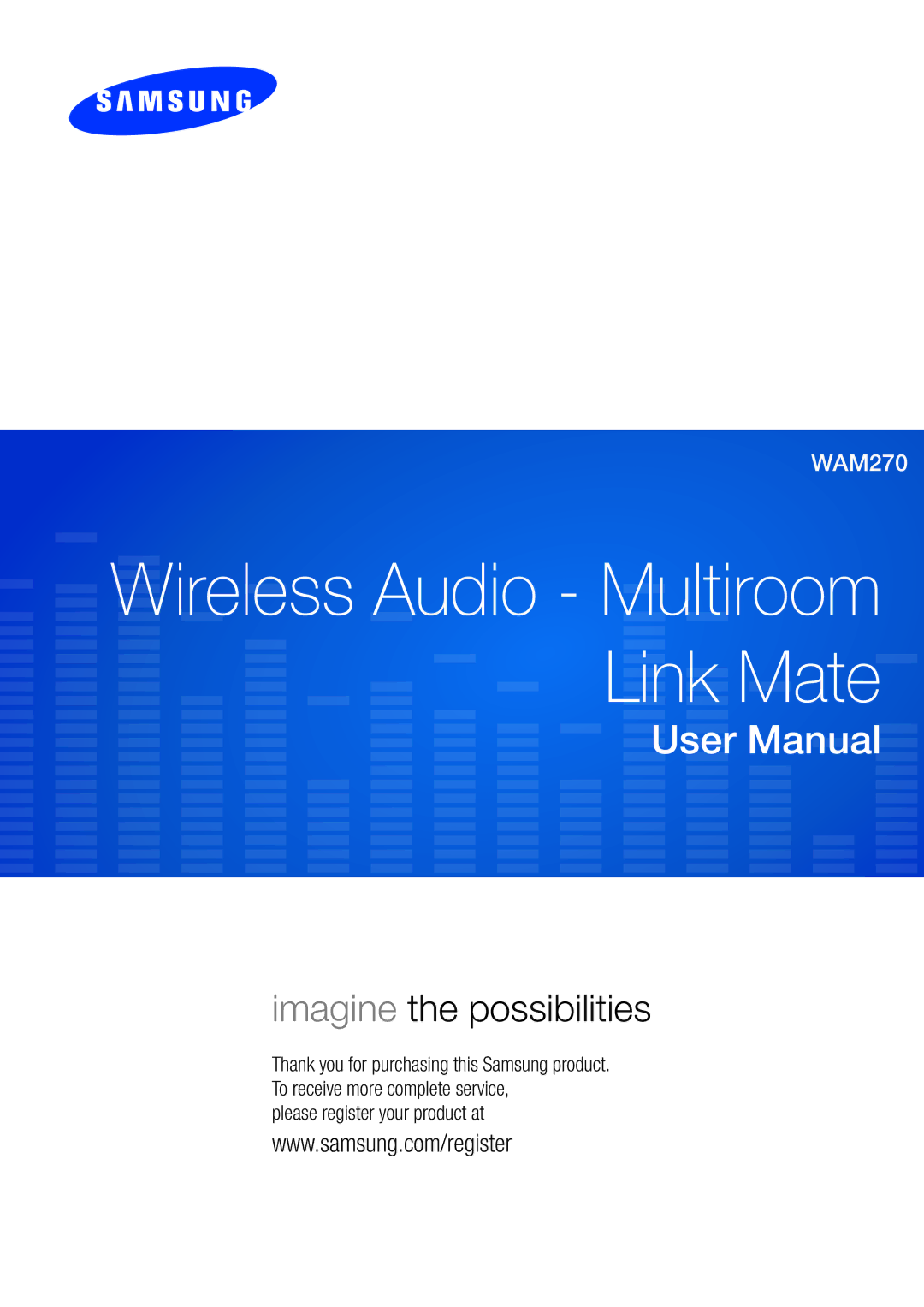 Samsung WAM270/ZF, WAM270/EN, WAM270/XE manual Link Mate 