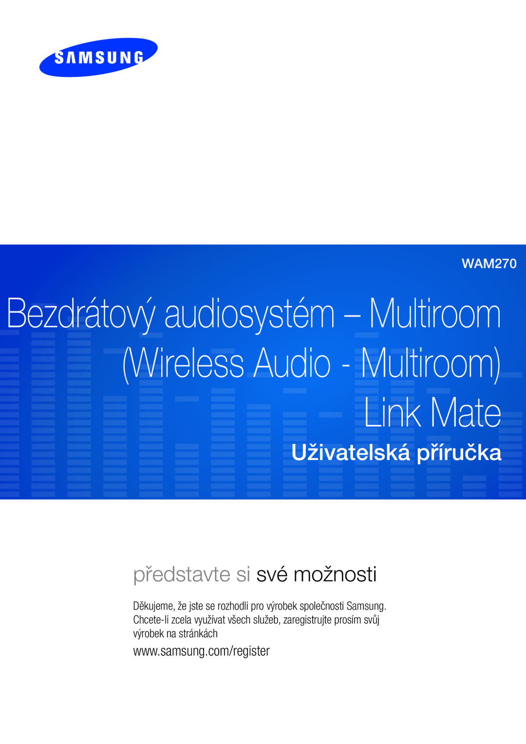 Samsung WAM270/EN manual Uživatelská příručka 