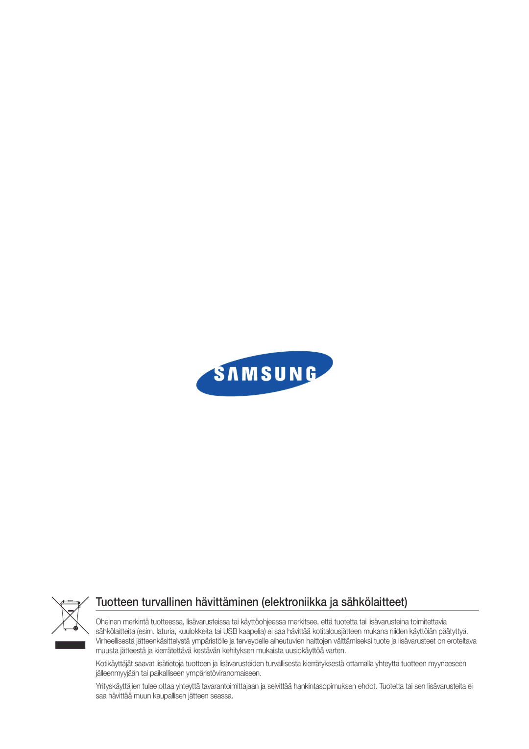 Samsung WAM270/XE manual 