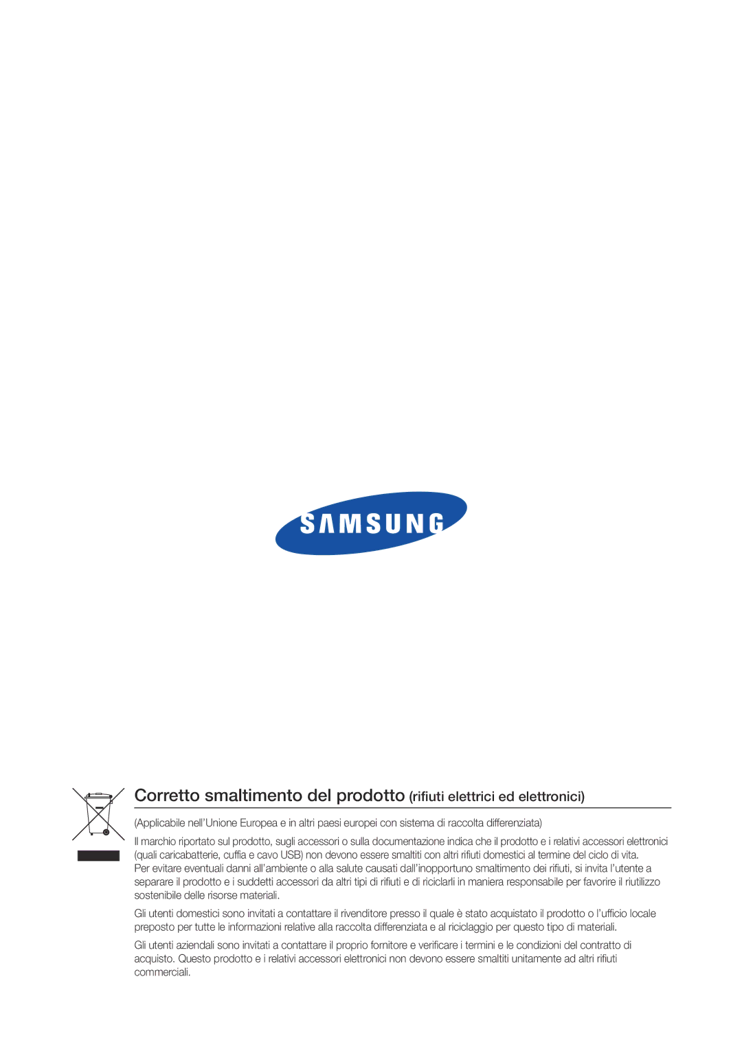 Samsung WAM270/ZF manual 