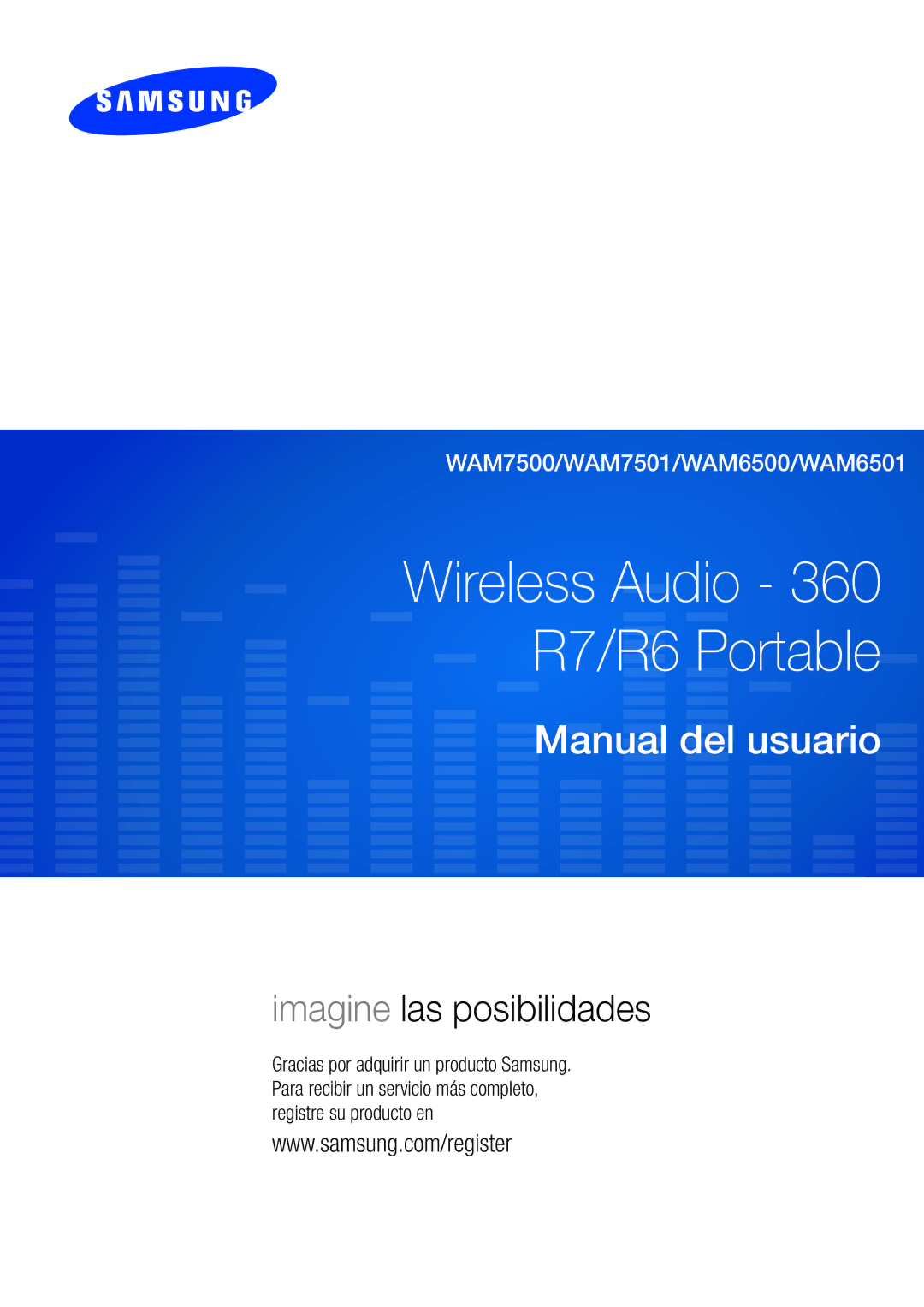 Samsung WAM6500/ZF, WAM7501/ZF, WAM7500/ZF manual R7/R6 Portable 