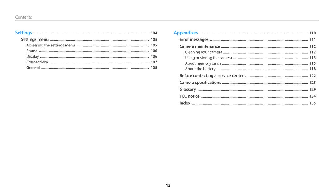 Samsung WB2100 user manual 104 