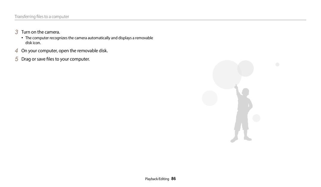 Samsung WB52F, WB50F, WB51F user manual Turn on the camera 