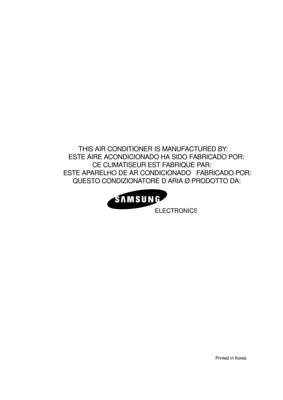 Samsung AW146JB, WC12ZR, AW12A6(A7)JA, AW147JB, AW12A6(A7)JD, AW127JE/B, AW126JE/B manuel dutilisation Electronics 