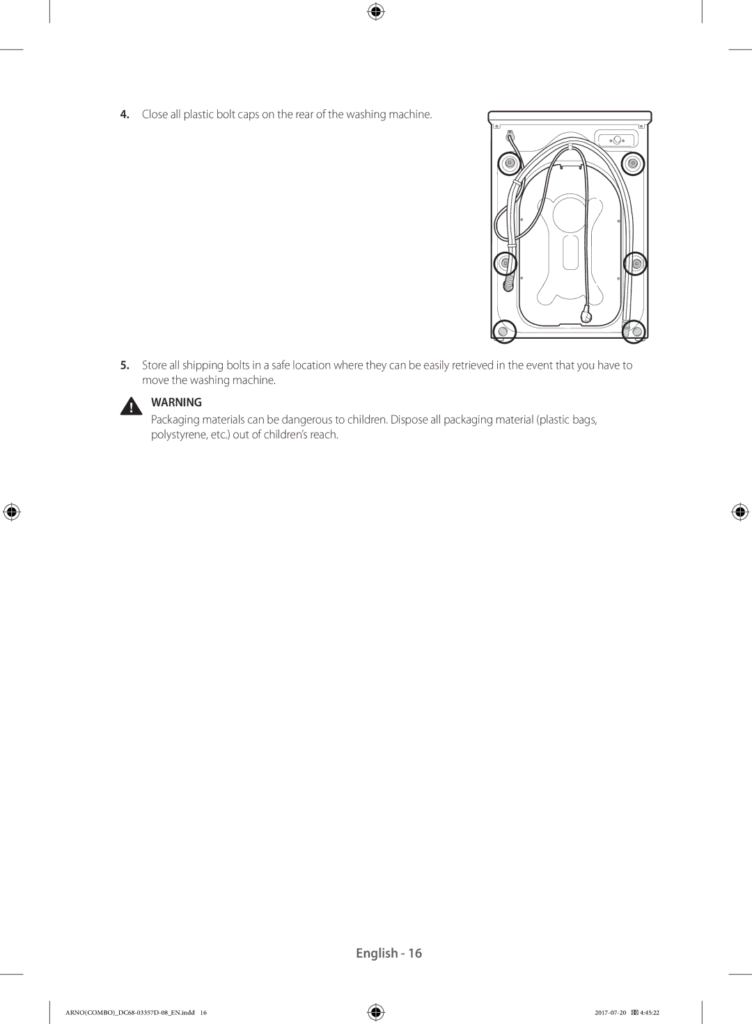 Samsung WD10F9C9U4W/YL, WD10F9C9U4X/YL manual English 