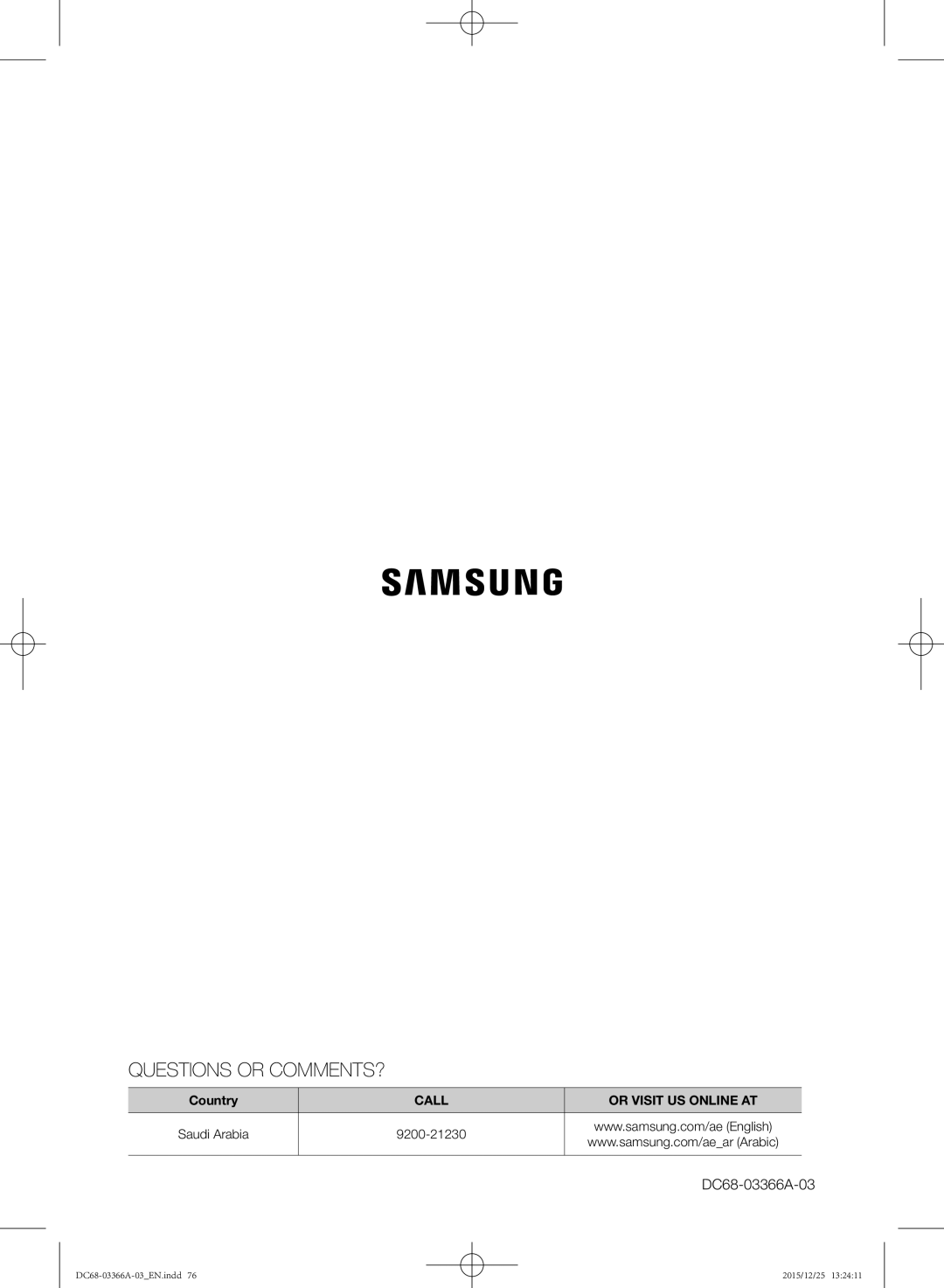 Samsung WD21F8K9ABG/YL manual Questions or COMMENTS? 