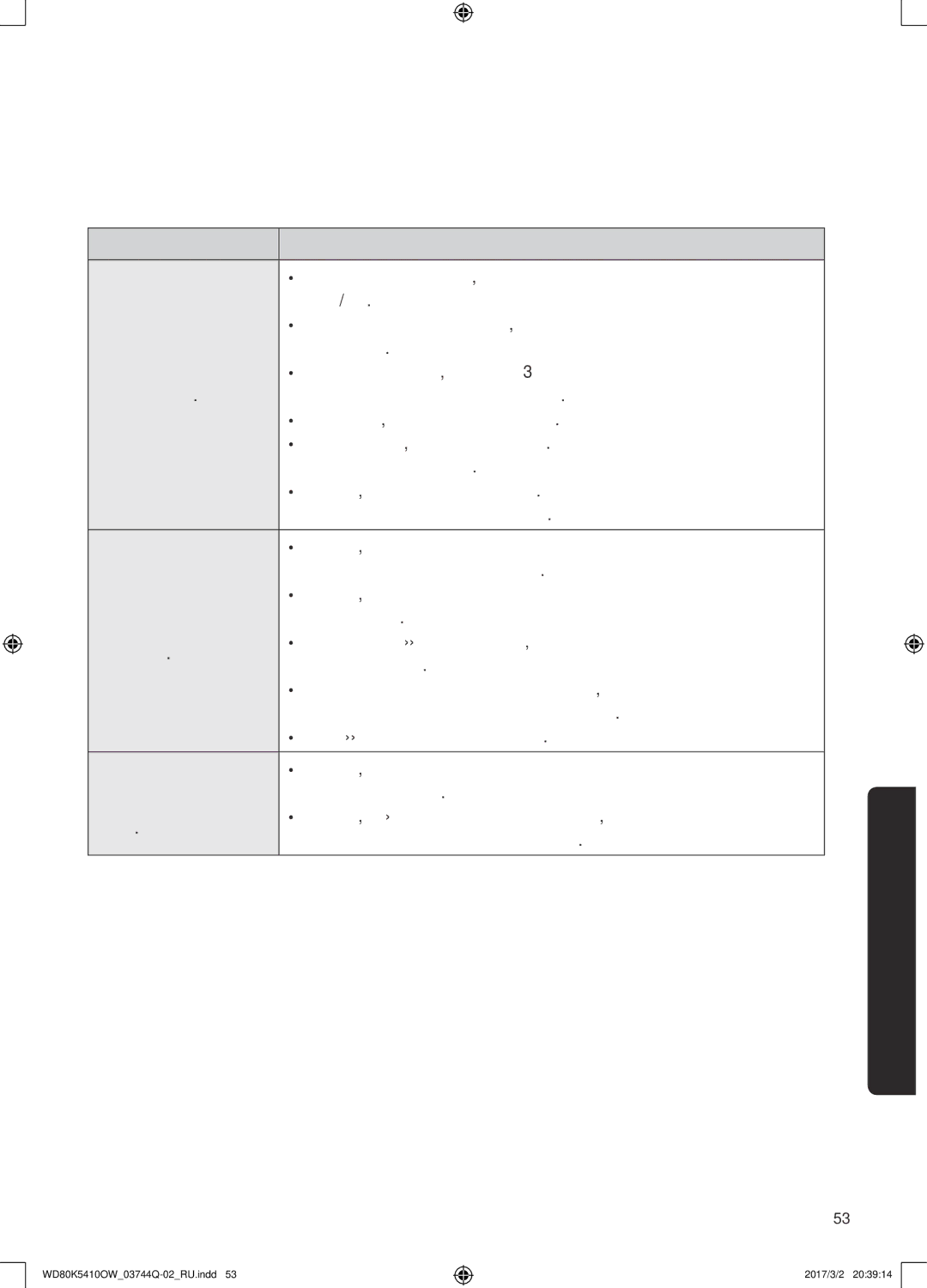 Samsung WD80K5410OW/LP, WD80K5410OS/LP manual Старт/Пауза 