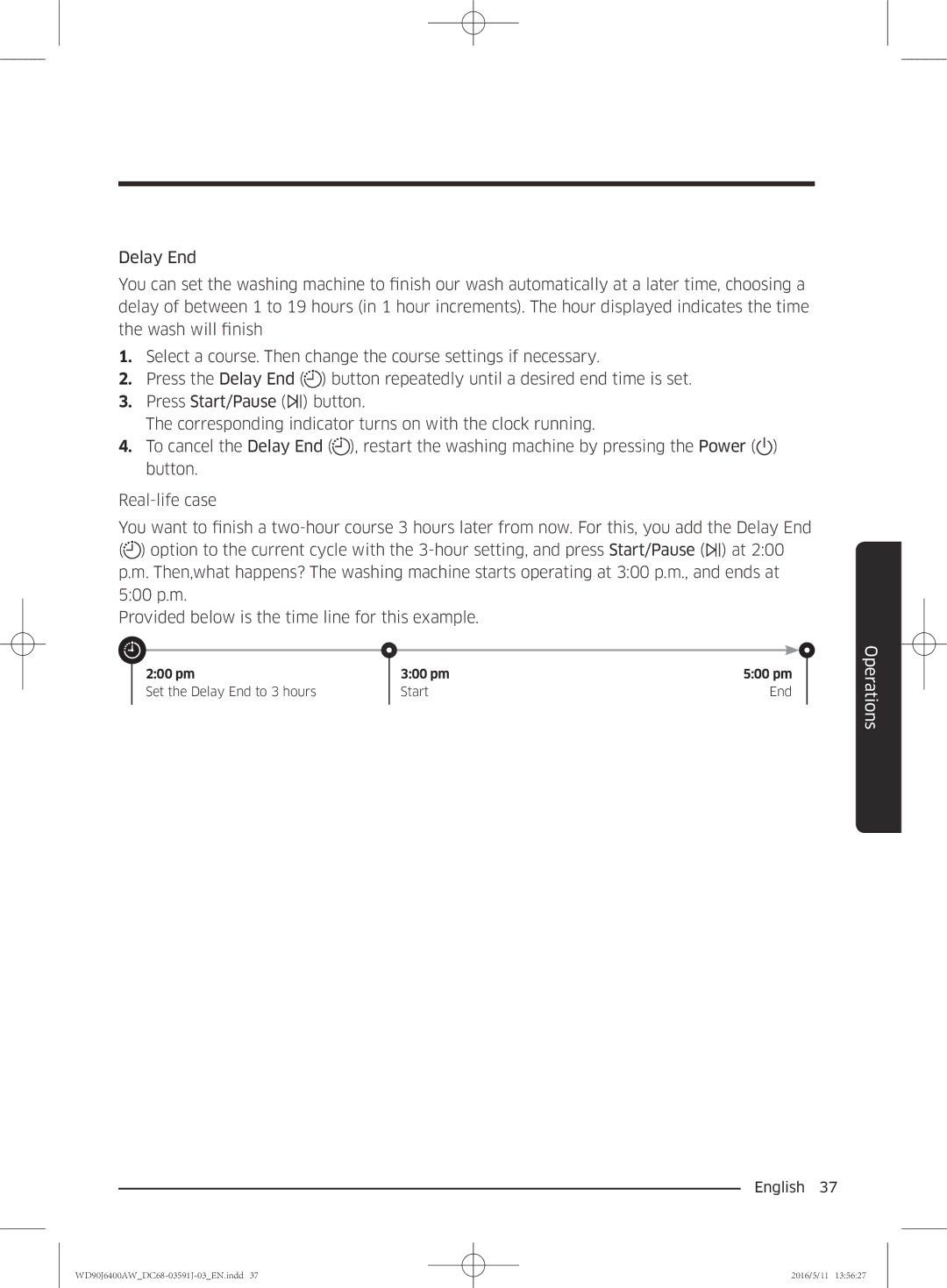 Samsung WD80J6400AW/EG, WD90J6400AW/EG, WD80J6400AW/WS, WD80J6400AW/EE, WD90J6400AX/EE, WD90J6400AW/EE manual 200 pm 300 pm 